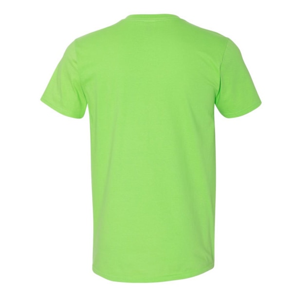 Gildan herr kortärmad mjuk t-shirt L lime Lime L
