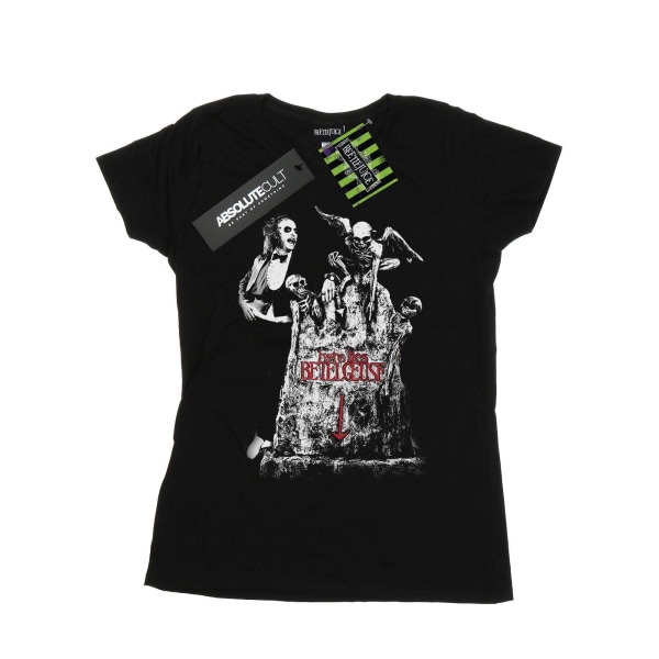 Beetlejuice Dam/Dam Graveyard Pose Bomull T-shirt L Svart Black L