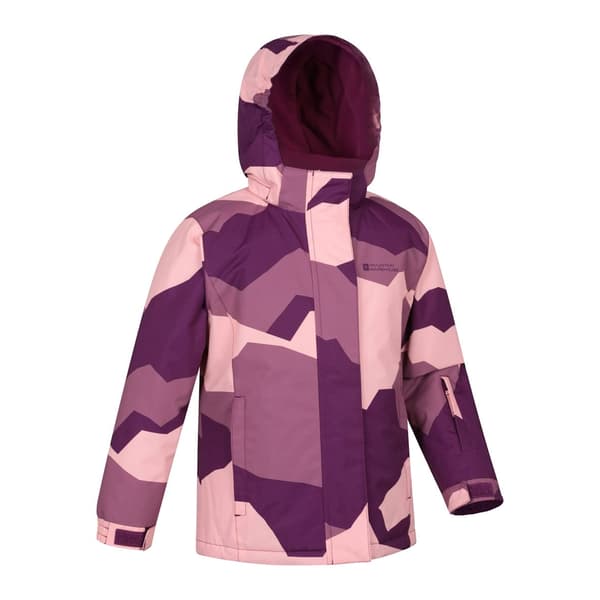 Mountain Warehouse Barn/Barn Snowdrop Akvarell Skidjacka Berry 9-10 Years