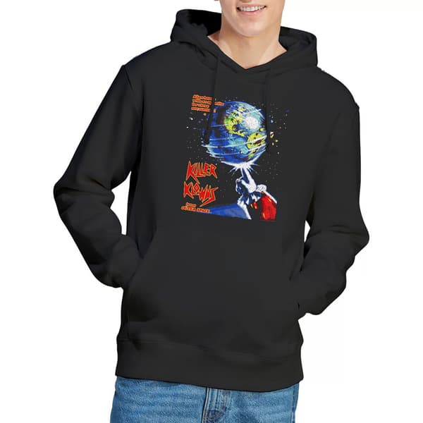 Killer Klowns From Outer Space Unisex Vuxen Invaders Hoodie S B Black S