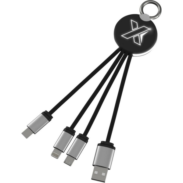 SCX Design C16 USB laddare One Size Vit/Solid Svart White/Solid Black One Size