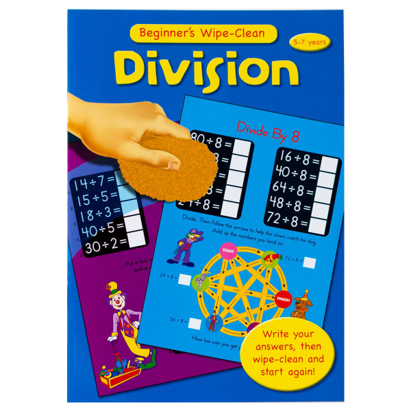 Alligator Division Activity Book One Size Blå/Gul/Lila Blue/Yellow/Purple One Size