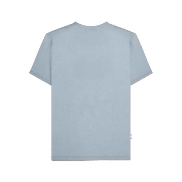 Lambretta Herr AW24 Tvåfärgad Panel T-Shirt 3XL Dusky Blue/Da Dusky Blue/Dark Blue 3XL