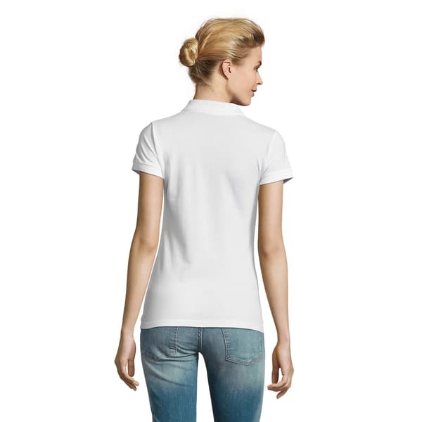 SOLS Dam/Dam Perfekt Pikétröja S Vit White S