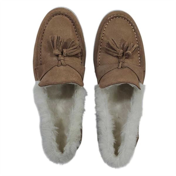 Firetrap Dam Loro Mocka Platta Båtskor 6 UK Cognac Cognac 6 UK