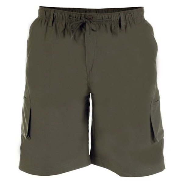 Duke Herr D555 Nick Kingsize Cargo Shorts 4XL Khaki Khaki 4XL