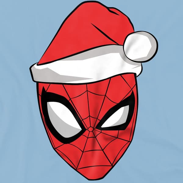Spider-Man Barn/Barn Tomteluva Jultröja 5-6 år Light Blue 5-6 Years