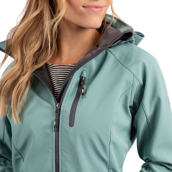 Trespass Dam/Dam Bela II Vattentät Softshelljacka XS Teal Mist XS