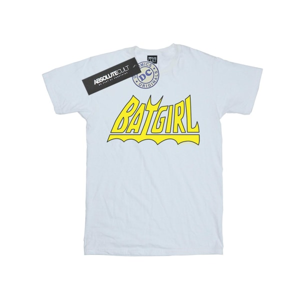 DC Comics Boys Batgirl Logo T-Shirt 12-13 Years White White 12-13 Years