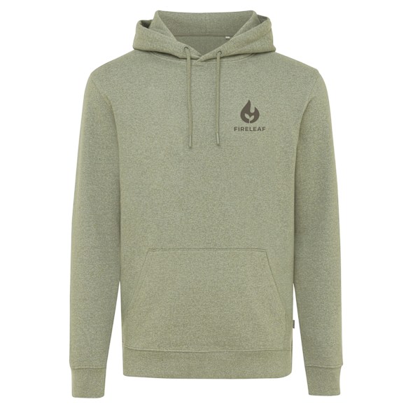 Iqoniq Unisex Vuxen Torres Återvunnen Bomull Ofärgad Hoodie XXL He Heather Green XXL