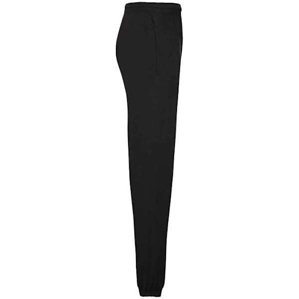Fruit Of Loom Herr Classic 80/20 Elastiska Sweatpants S Svart Black S