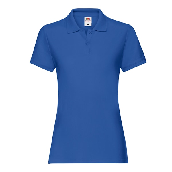 Fruit of the Loom Dam/Dam Premium Poloskjorta M Royal Blue Royal Blue M