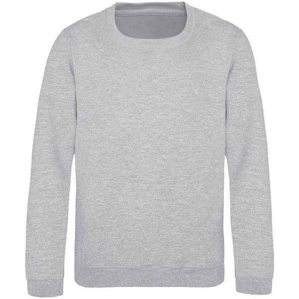 Awdis Barn/Barn Heather Sweatshirt 7-8 År Grå Grey 7-8 Years