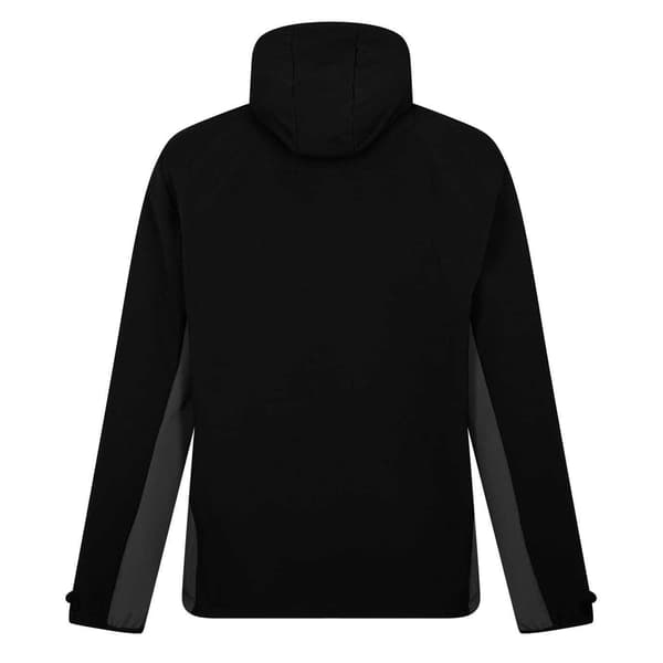 Macron Herr Barbarians 24/25 Softshelljacka L Svart/Vit Black/White L