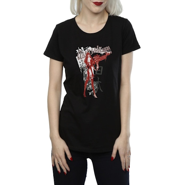 Marvel Elektra Assassin Bomull T-shirt XS Svart för damer Black XS