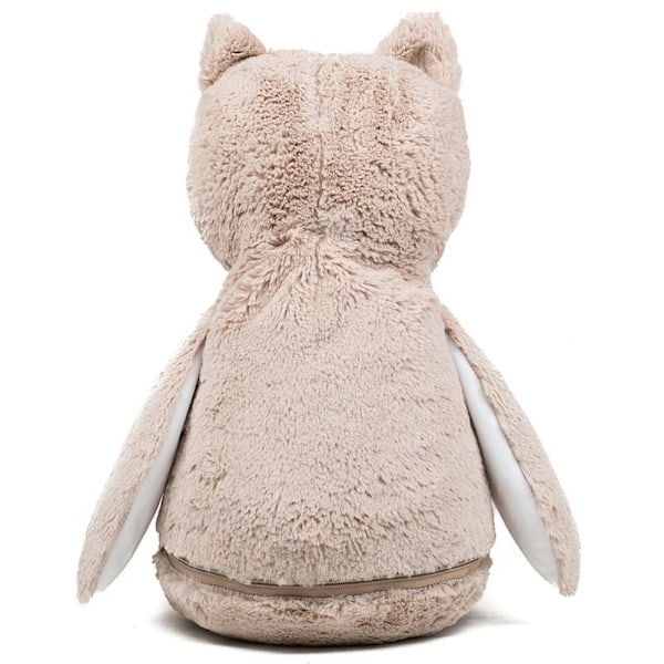 Mumbles Barn/Barn Zippie Uggla Mjuk Plysch Leksak En Storlek Ljus Light Brown One Size
