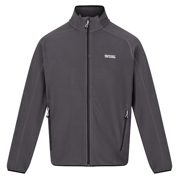 Regatta Herr Hadfield Full Zip Fleece Jacka XXL Tätgrå Seal Grey XXL
