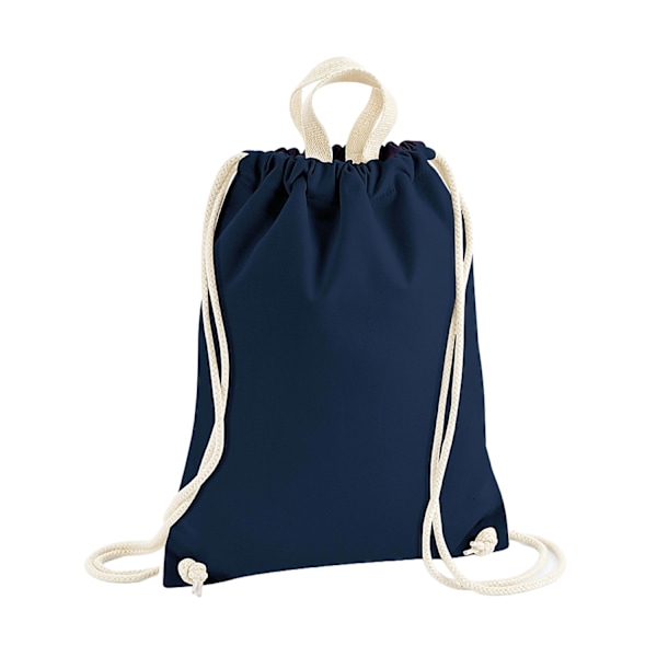 Westford Mill Nautical Plain Drawstring Bag One Size French Nav French Navy One Size