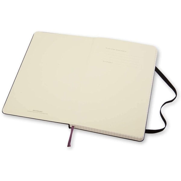 Moleskine Classic PK Hårt cover fyrkantig Notebook One Size Solid Solid Black One Size