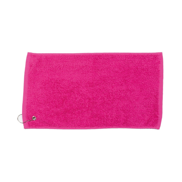 Towel City Lyxig Golfhandduk En Storlek Fuchsia Fuchsia One Size