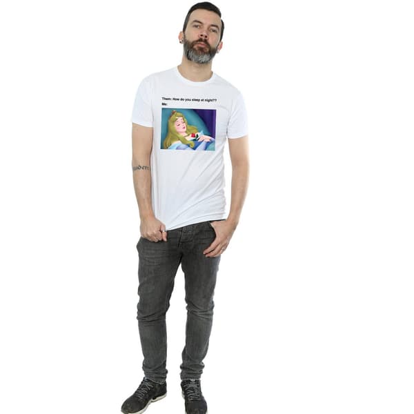 Disney Herr Törnrosa Meme T-shirt M Vit White M