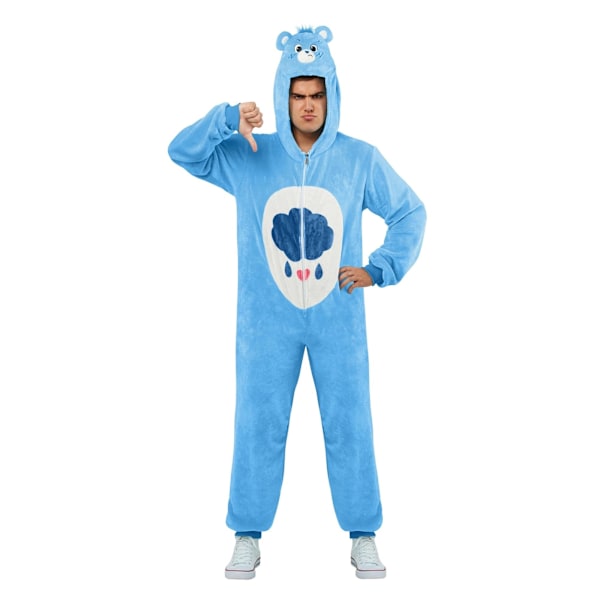 Care Bears Vuxen Unisex Grumpy Bear Kostym M Blå Blue M