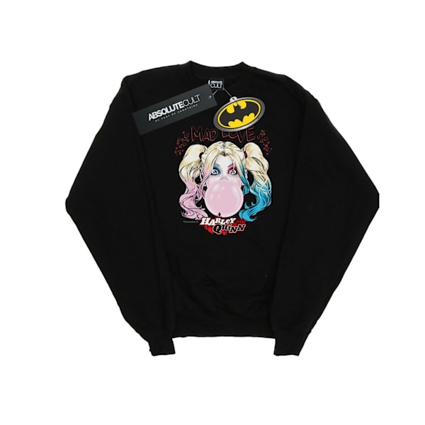 DC Comics Herr Harley Quinn Mad Love Sweatshirt 5XL Svart Black 5XL