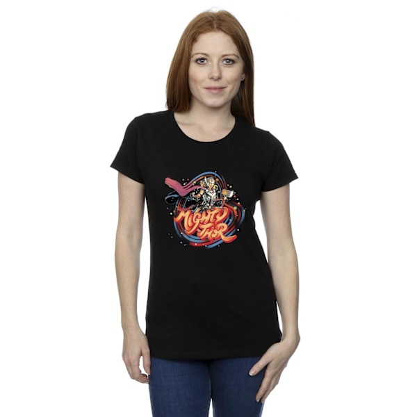 Marvel Dam/Kvinnor Thor Love And Thunder Mighty Thor Swirl Co Black M