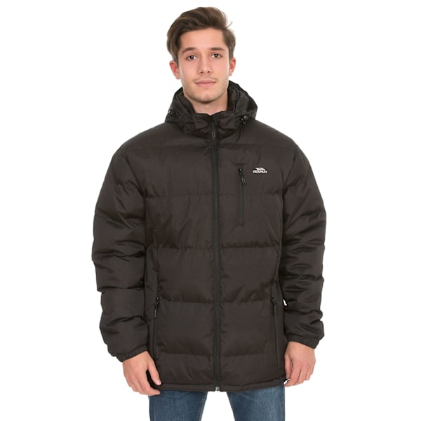 Trespass Mens Clip Padded Jacket M Svart Black M