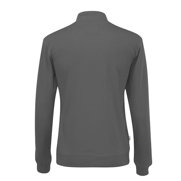 Cottover Unisex Vuxen Half Zip Sweatshirt M Kolgrå Charcoal M