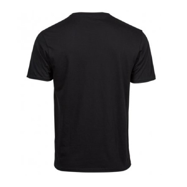 Tee Jays Mens Power T-Shirt 5XL Svart Black 5XL