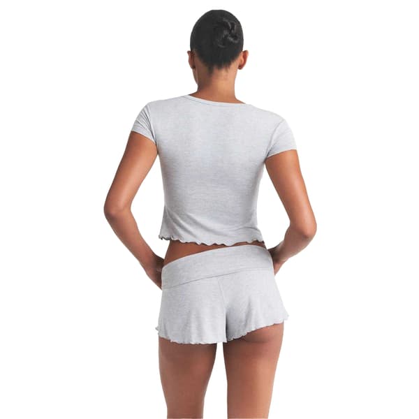 Skims Pyjamasset med kortbyxor för dam L Ljusgrå Heather Grey L