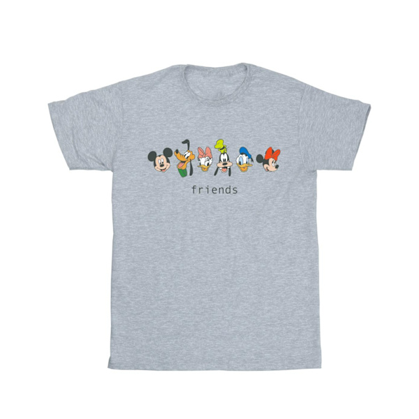 Disney Herr Mickey Mouse Och Vänner T-Shirt XXL Sports Grey Sports Grey XXL