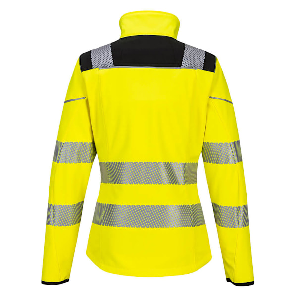 Portwest Dam/Damer Hi-Vis Soft Shell Jacka M Gul/Svart Yellow/Black M