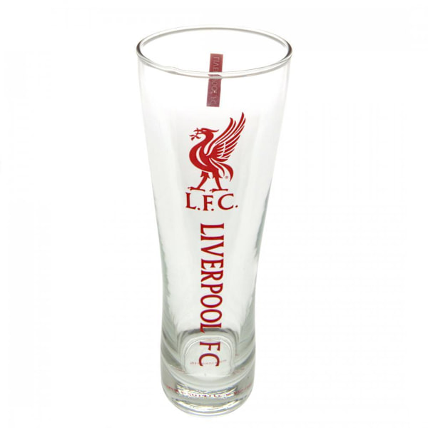 Liverpool FC Officiell Högt Ölglas En Storlek Röd Red One Size