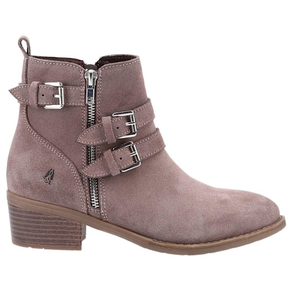 Hush Puppies Dam/Dam Jenna Läder Ankelstövlar 6 UK Taupe Taupe 6 UK