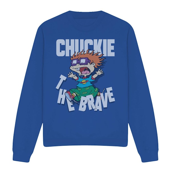 Rugrats Unisex Vuxen Chuckie The Brave Sweatshirt M Kungsblå Royal Blue M