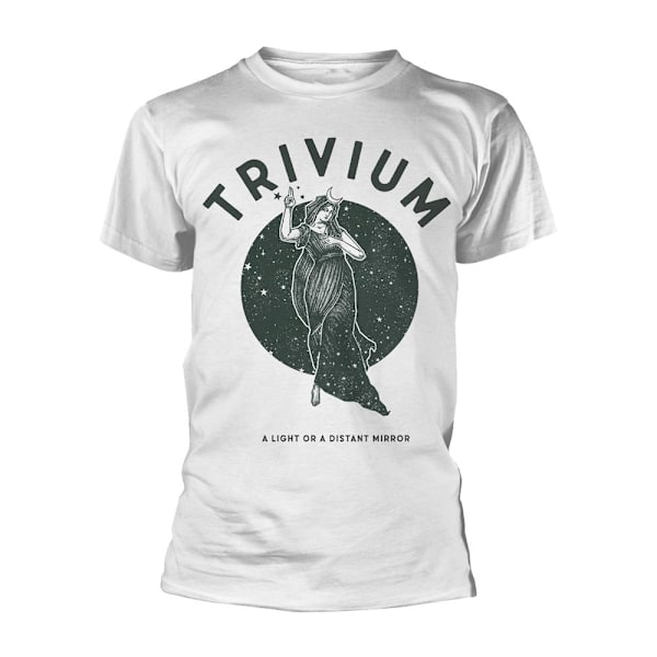 Trivium Unisex Vuxen Moon Goddess T-Shirt XL Vit White XL