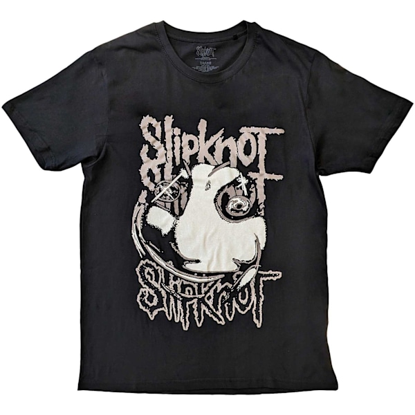 Slipknot Unisex Adult Maggot Back Print T-Shirt S Svart Black S