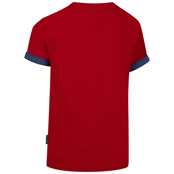 Trespass Remmton T-shirt för pojkar 3-4 år Röd Red 3-4 Years