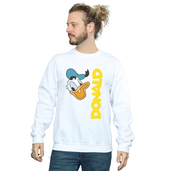 Disney Herr Donald Duck Greetings Sweatshirt 3XL Vit White 3XL