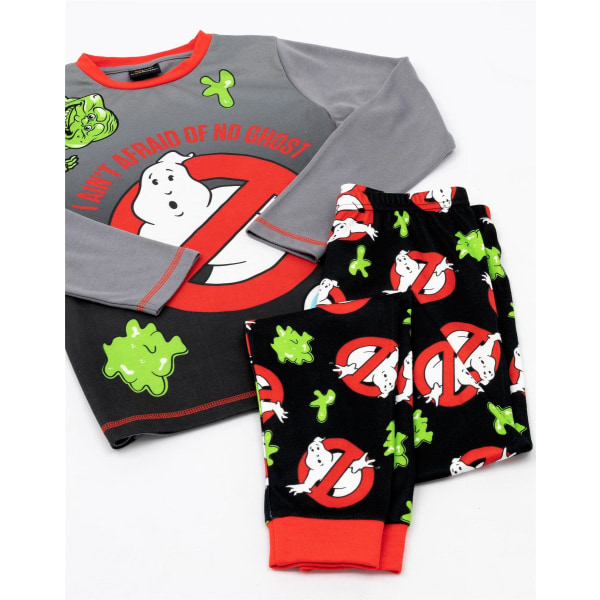 Ghostbusters Pyjamas för barn 8-9 år Svart/Grå Black/Grey 8-9 Years