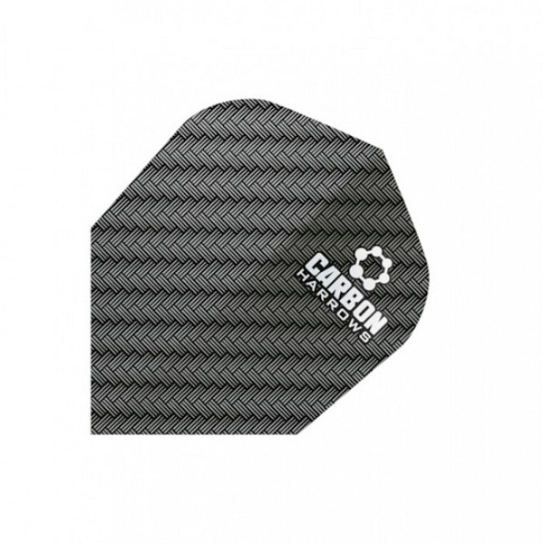 Harrows Dimplex Carbon Dart Flights (3-pack) One Size Svart Black One Size
