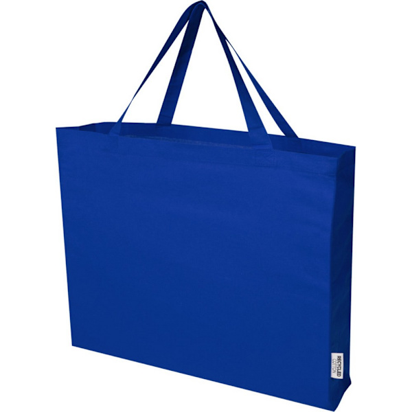 Odessa Återvunnen Bomulls Tote Bag Storlek One Royal Blå Royal Blue One Size
