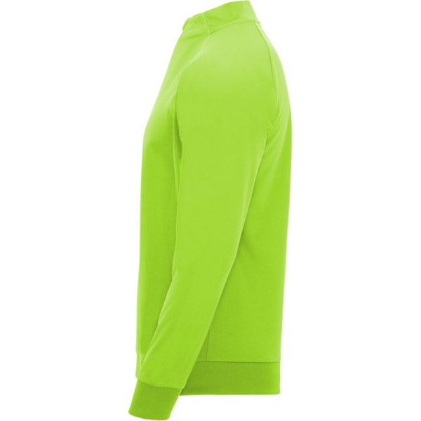 Roly Unisex Vuxen Epiro Kvarts Dragkedja Långärmad Sweatshirt M F Fluro Green M