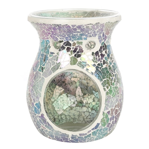 Something Different Iridescent Oljelampa 14,5 cm x 11 cm x 11 cm Light Blue 14.5cm x 11cm x 11cm