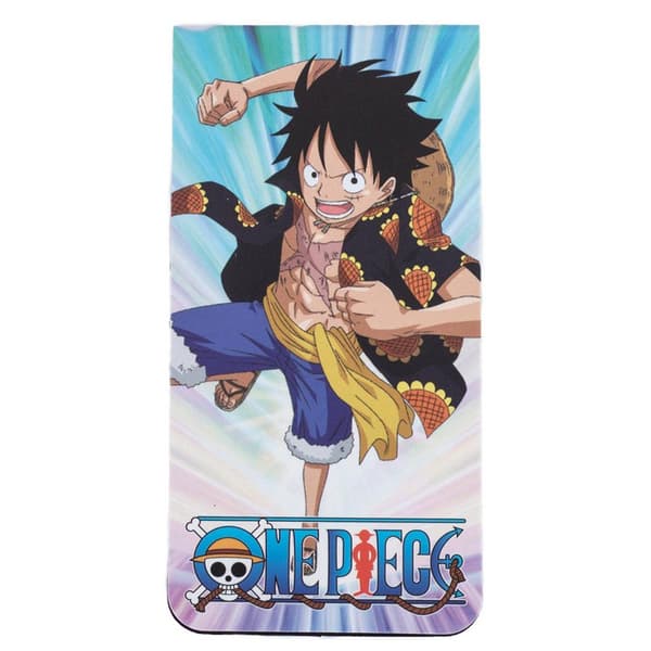 One Piece Monkey D. Luffy Magnetisk Bokmärke En Storlek Flerfärgad Multicoloured One Size