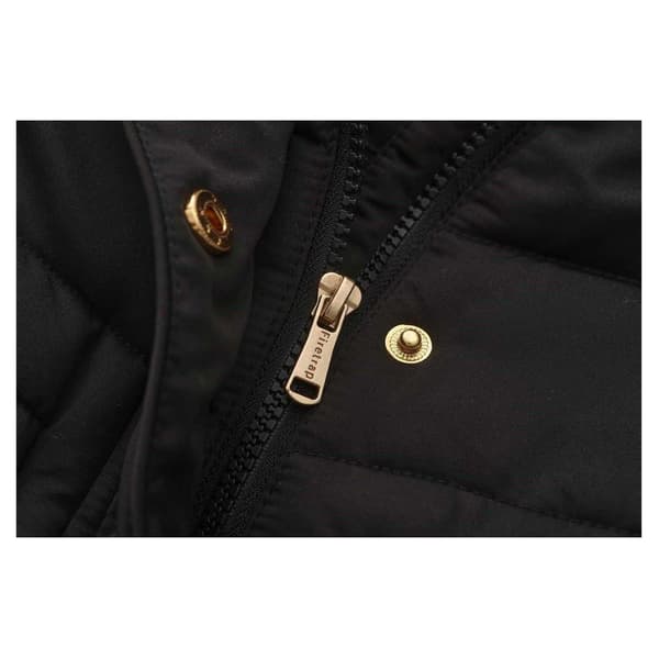 Firetrap Bubble-vadderad jacka för flickor 7-8 år svart Black 7-8 Years