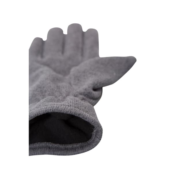 Mountain Warehouse Nevis Fleece-handskar för män, One Size, Grå Grey One Size