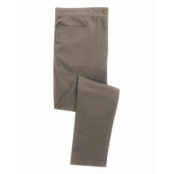 Premier Mens Performance Chinos 42L Steel Steel 42L